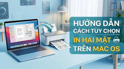 Hướng dẫn cách tùy chọn in hai mặt trên Mac OS